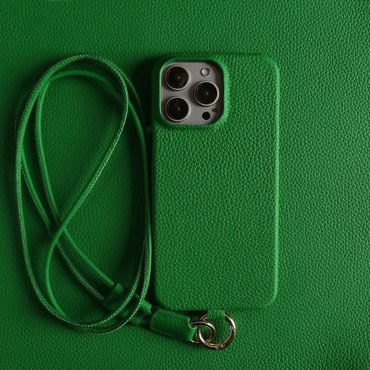 Unisex Crossbody Telefon Taske Læder 5