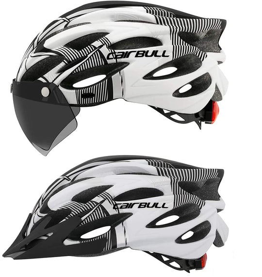 Unisex Cykelhjelm med Integreret Baglygte 10