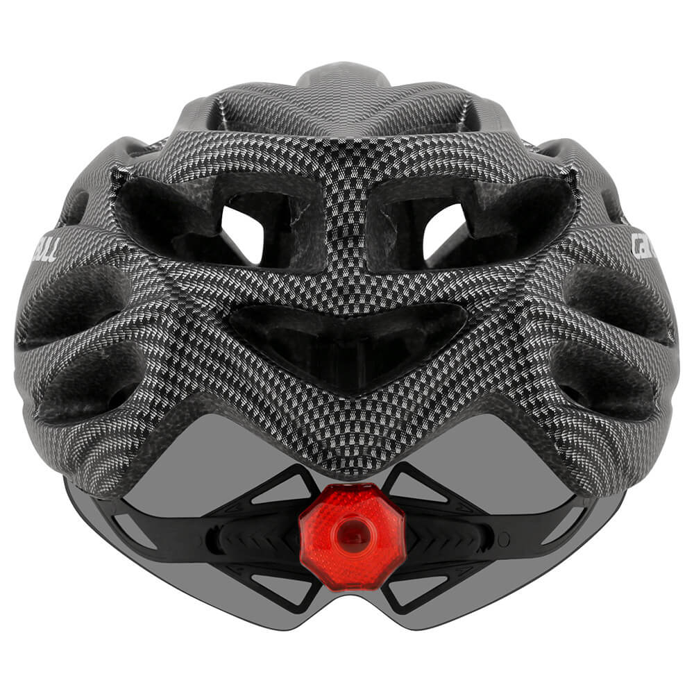 Unisex Cykelhjelm med Integreret Baglygte 5