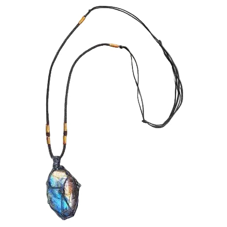 Unisex Dragon Heart Halskæde med Labradorit 5