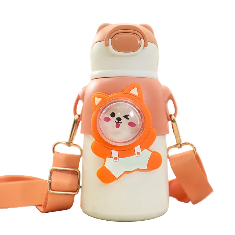 Unisex Drikkedunk Børn Med Sødt Dyremotiv Termo Design 0