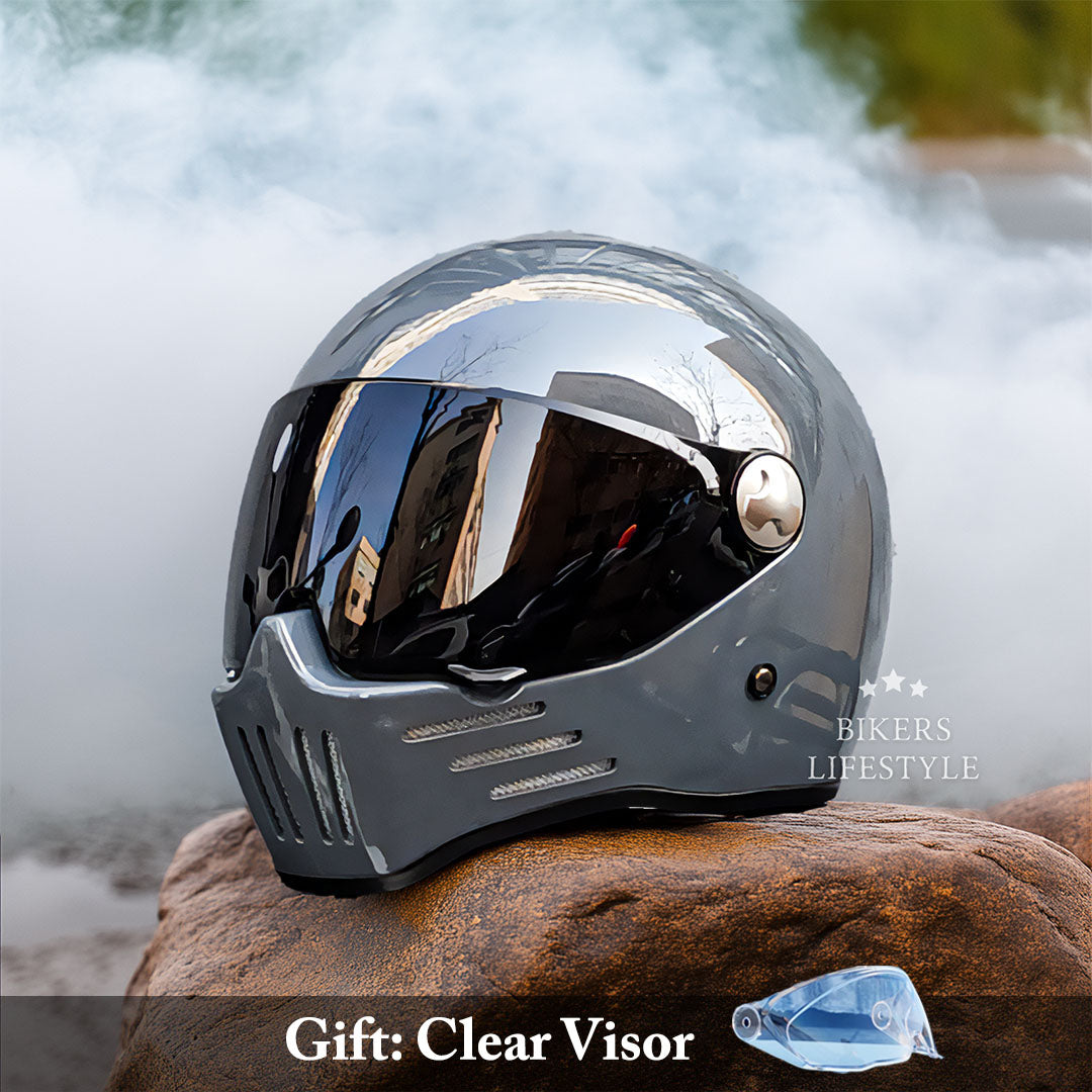 Unisex Full Face Motorcykel Hjelm Med Ventilation og Komfort 5