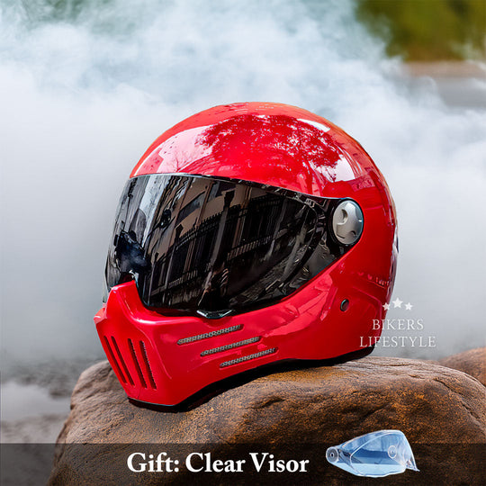 Unisex Full Face Motorcykel Hjelm Med Ventilation og Komfort 6