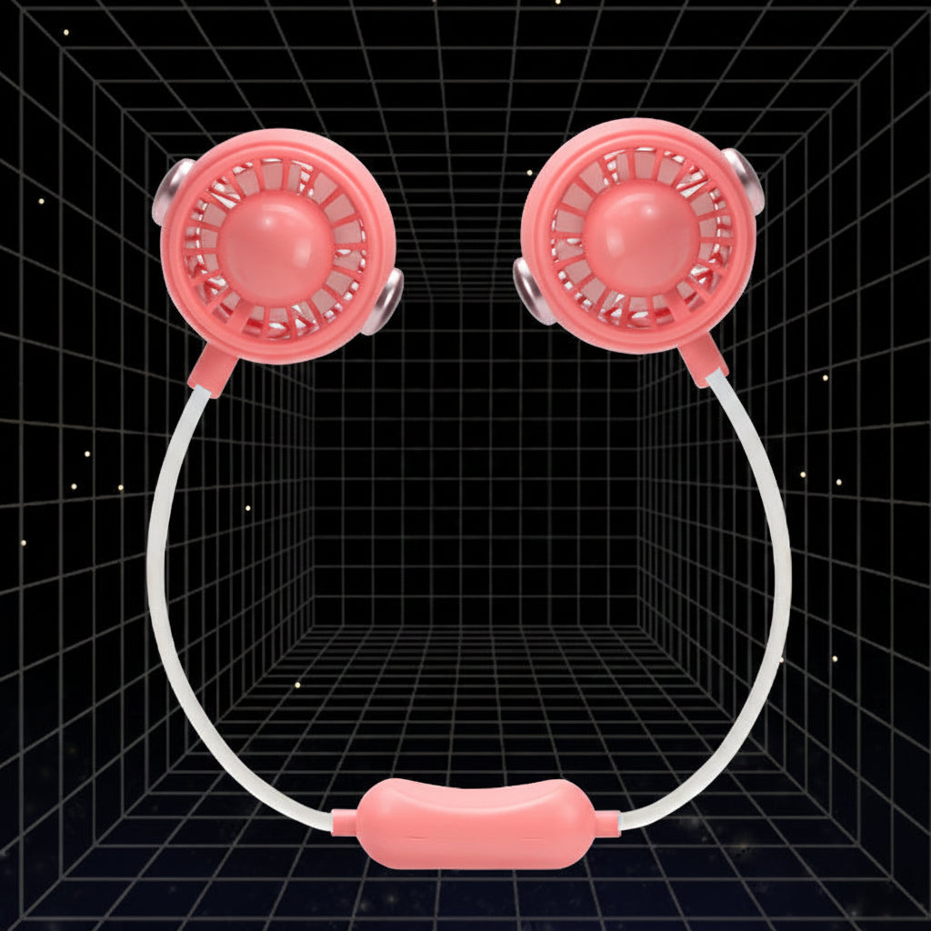 Unisex Halsbåret Ventilator Med Justerbar Luftstrøm 2