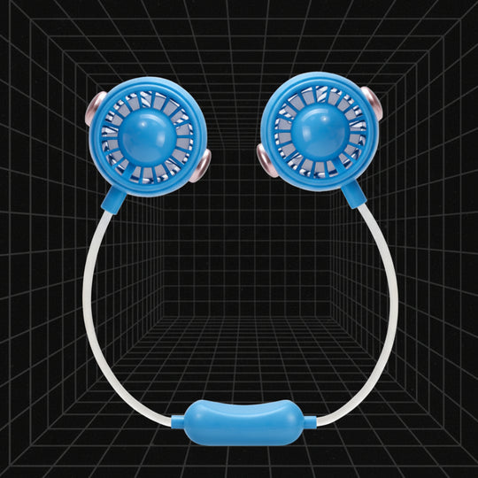 Unisex Halsbåret Ventilator Med Justerbar Luftstrøm 3
