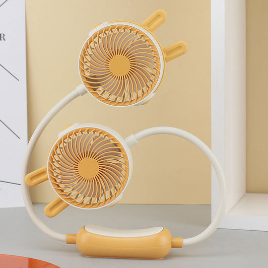 Unisex Halsventilator Dobbelthoved med Fleksibel Svanehals 18