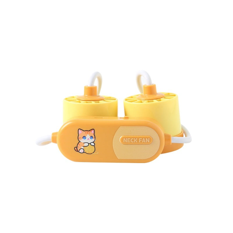 Unisex Håndfri Halsventilator Bærbar Design Med Flere Blæserhastigheder 5