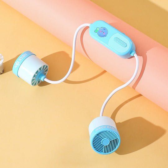 Unisex Håndfri Halsventilator Bærbar Design Med Flere Blæserhastigheder 6