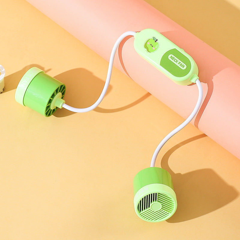 Unisex Håndfri Halsventilator Bærbar Design Med Flere Blæserhastigheder 9