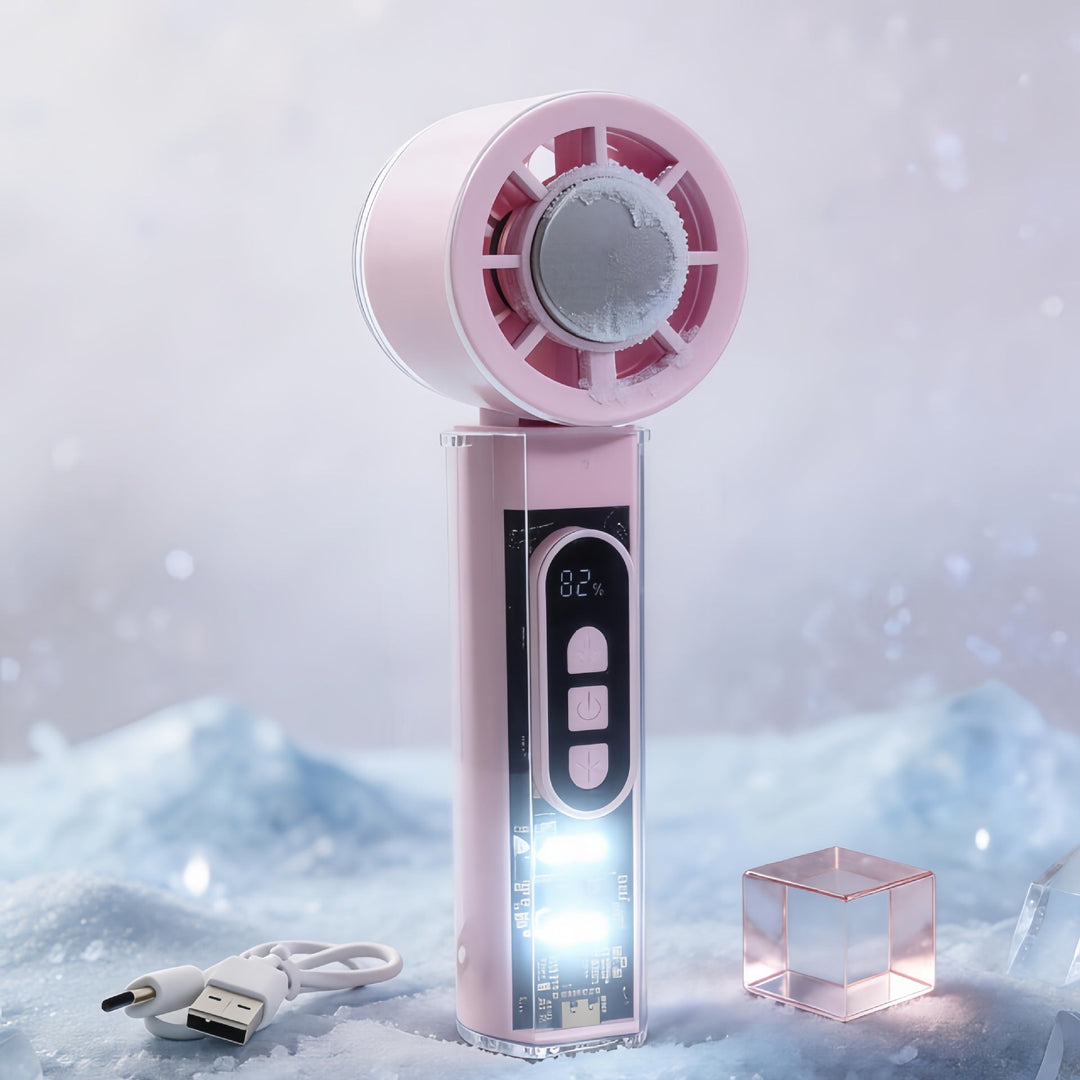 Unisex Håndventilator Bærbar med USB og Tågefunktion 5