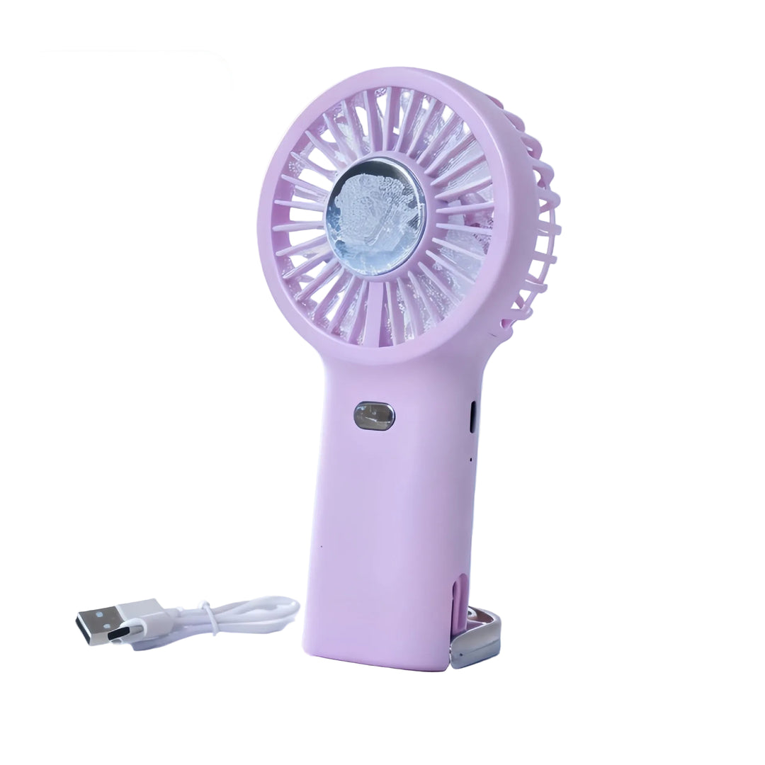 Unisex Håndventilator Bærbar med USB og Tågefunktion 8