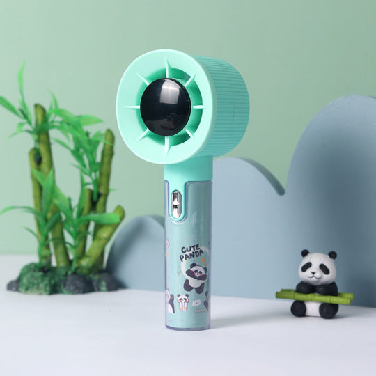 Unisex Håndventilator med Integreret Fugtbeholder og Panda Design 1