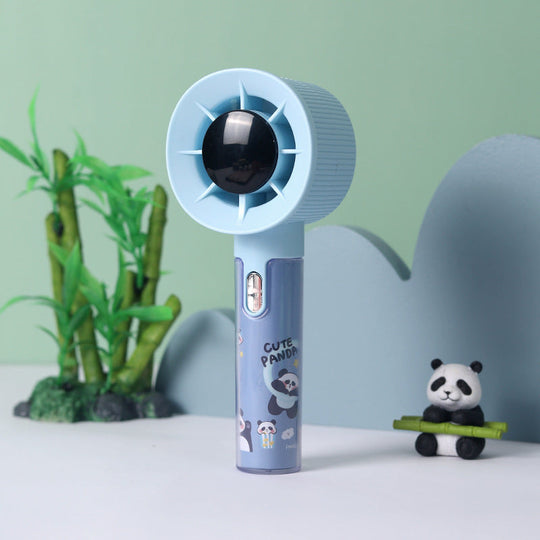 Unisex Håndventilator med Integreret Fugtbeholder og Panda Design 2