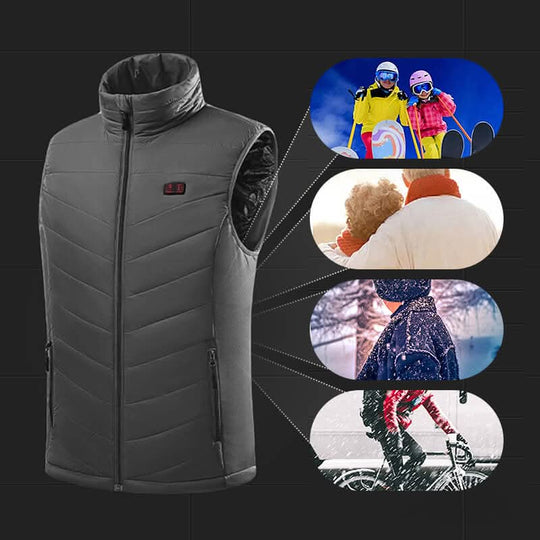 Unisex Heated Vest with 13 Heating Zones for Outdoor Activities 1