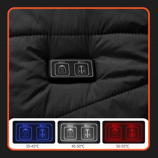 Unisex Heated Vest with 13 Heating Zones for Outdoor Activities 2