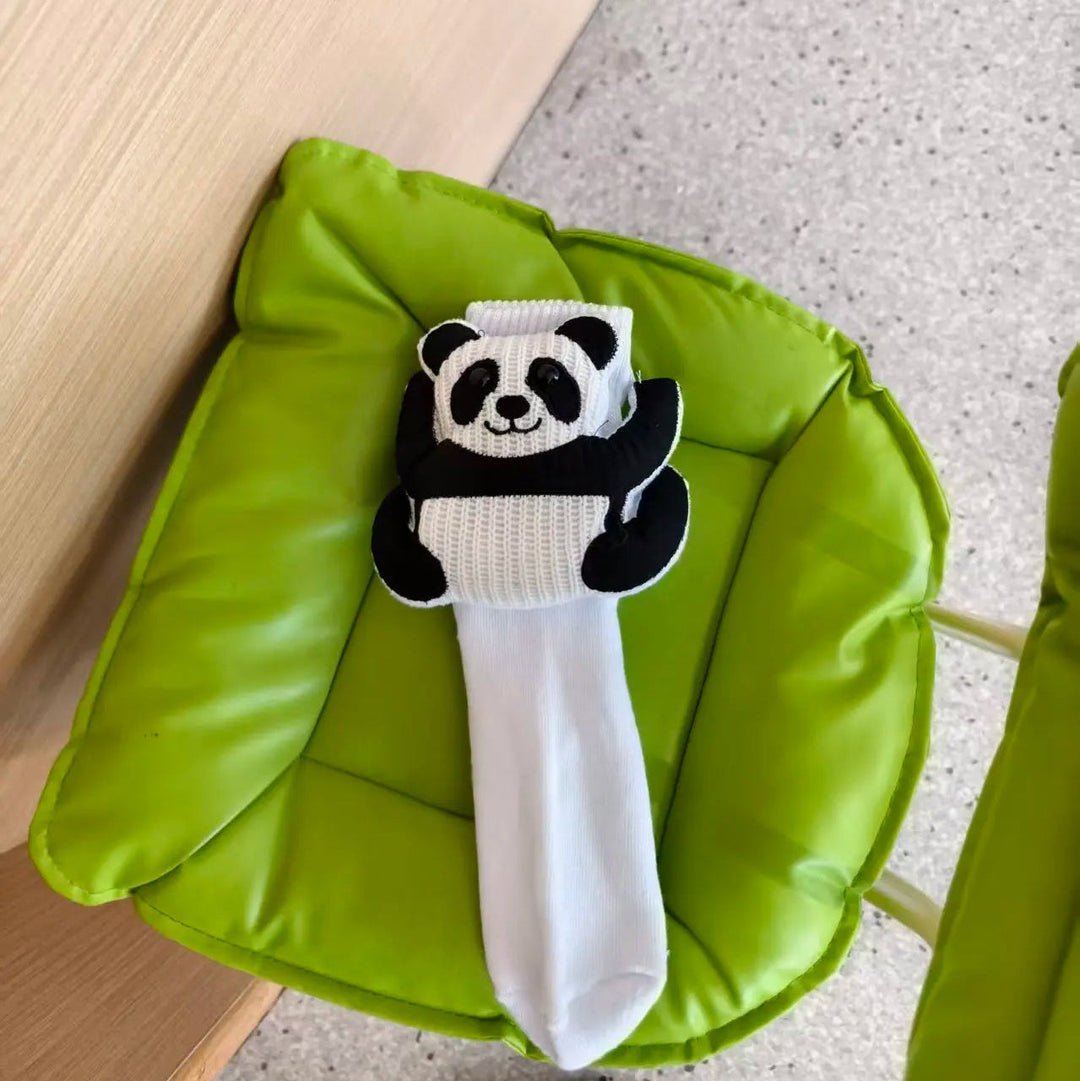 Unisex Hussokker med 3D Dyreaccent Komfortabel og Skridsikker Design 16