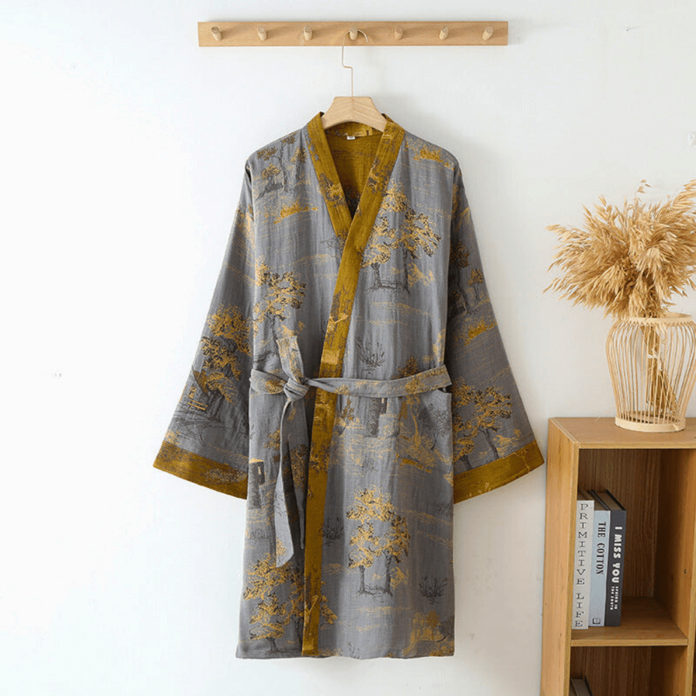 Unisex Kimono Badekåbe Retro Design 3