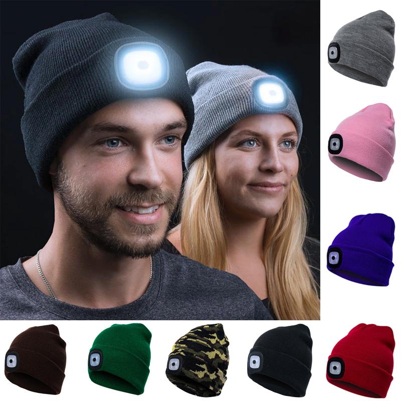 Unisex LED Hovedlygte Hue 0
