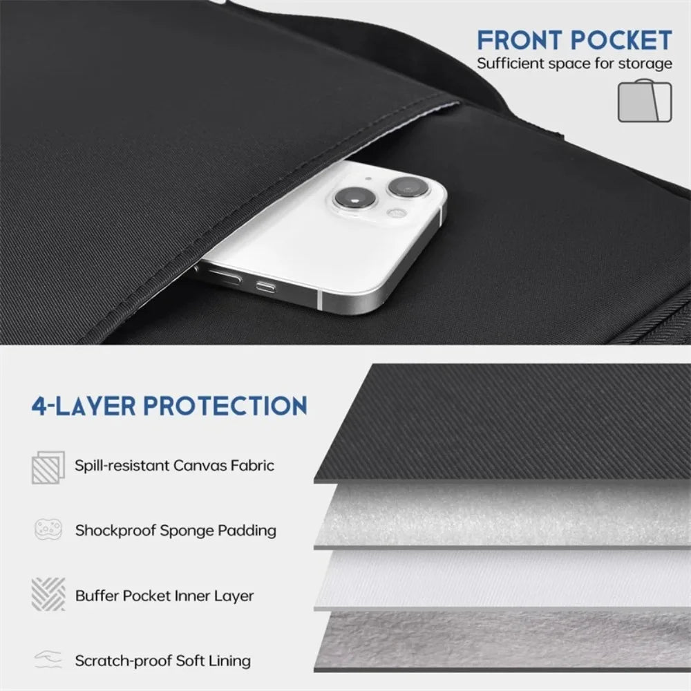 Unisex Laptop Bag with Shock Protection 1