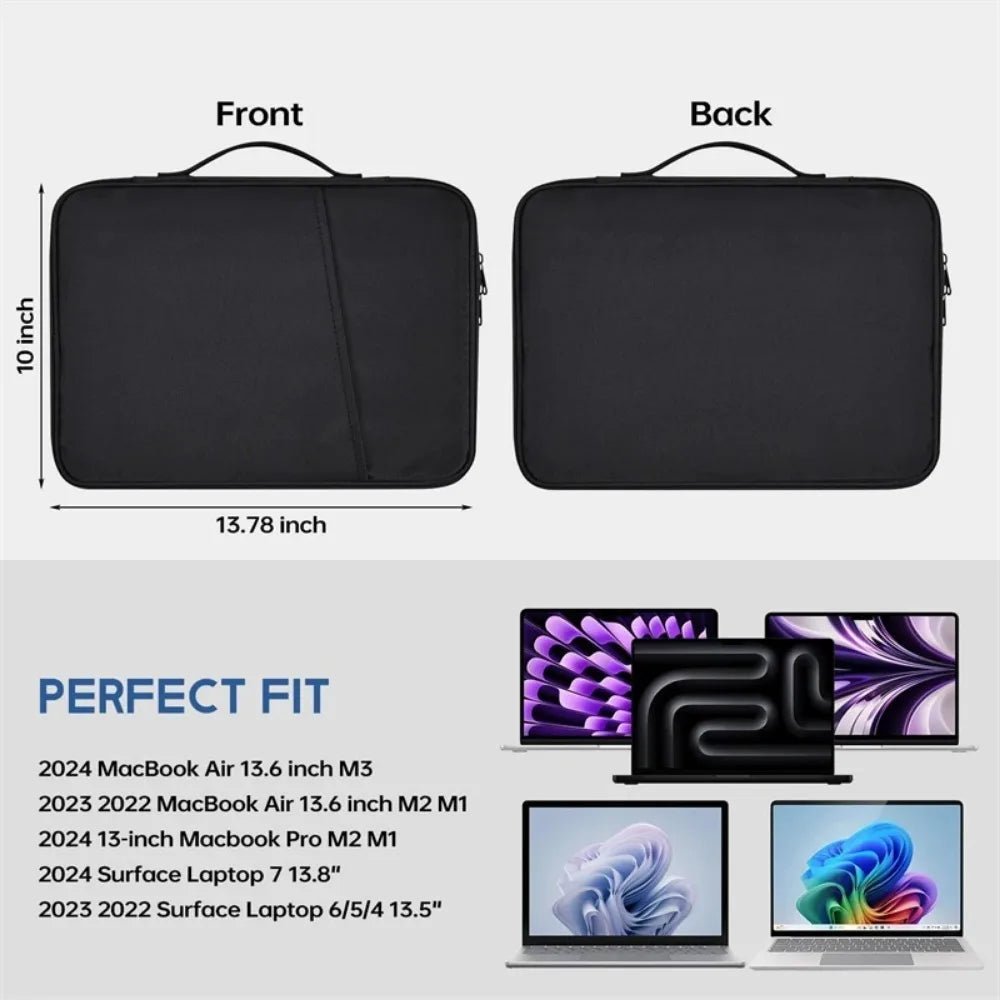 Unisex Laptop Bag with Shock Protection 4