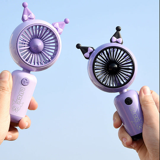 Unisex Mini Håndventilator USB Genopladelig Foldbar Stille Motor 2