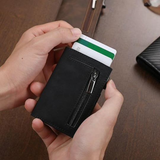 Unisex Minimalistisk Pung med RFID-Beskyttelse 3