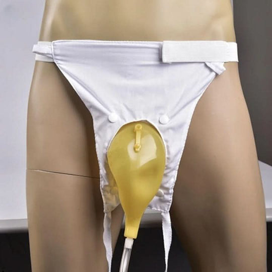 Unisex Plejeundertøj med Urinopsamlingssystem 2