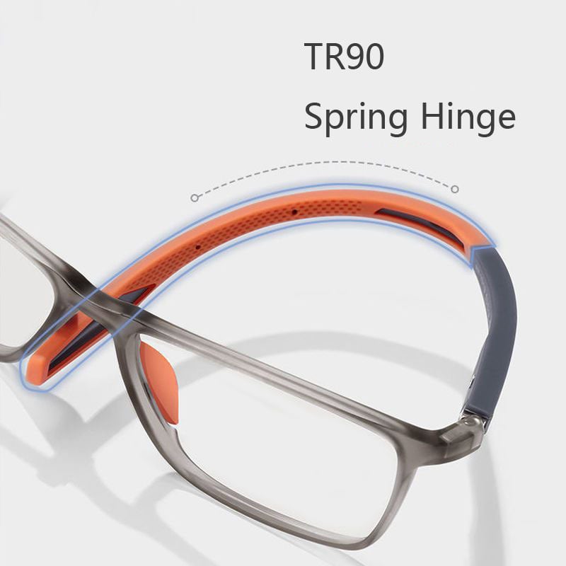 Unisex Progressive Briller med Anti-Blue Light 7