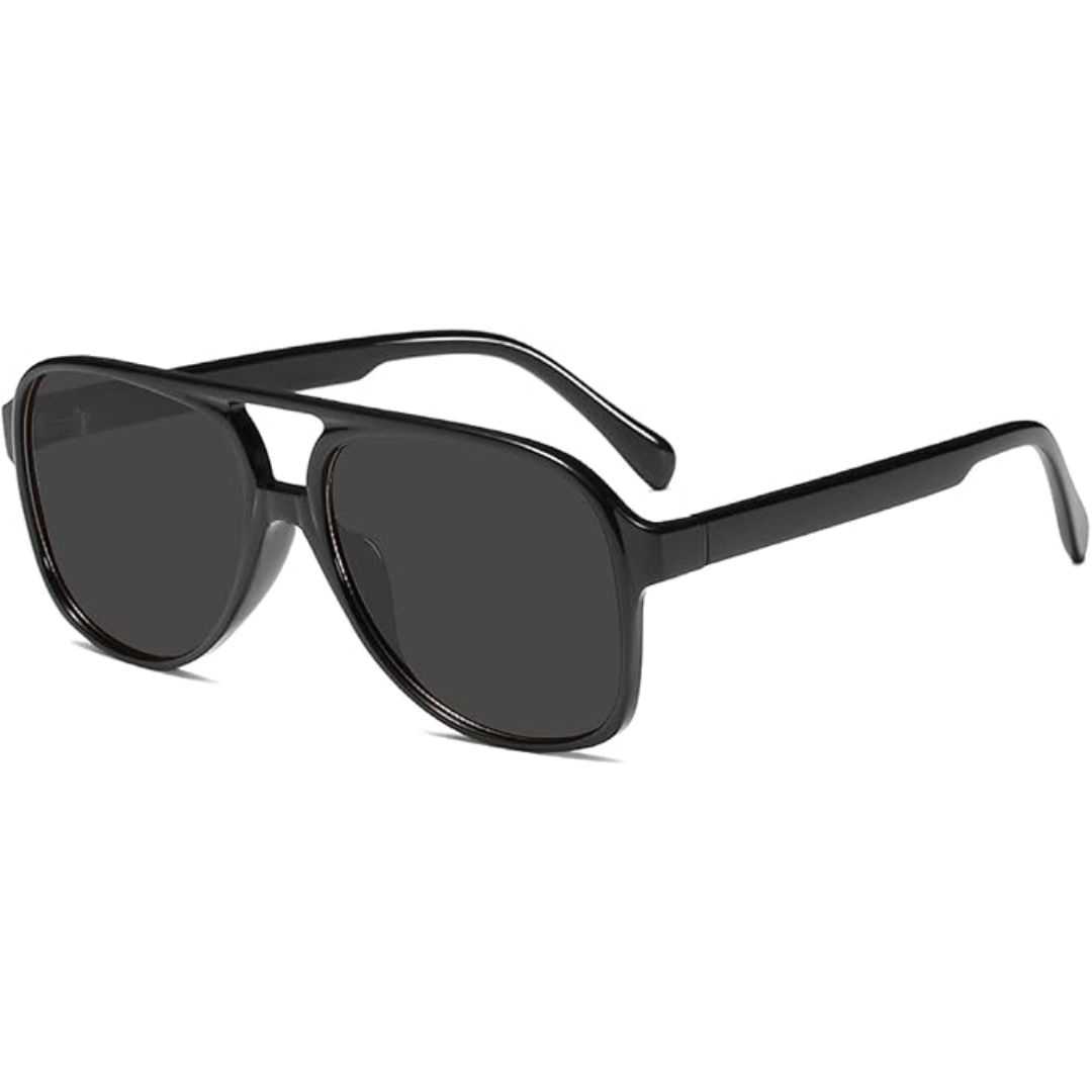 Unisex Retro Aviator Solbriller 8