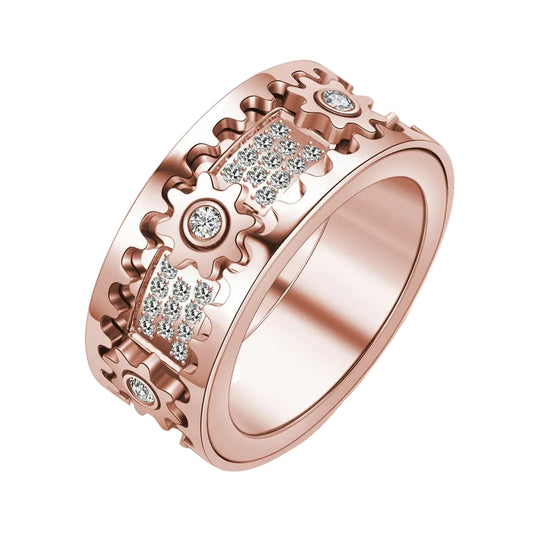 Unisex Roterende Ring Stilfuld Design 0