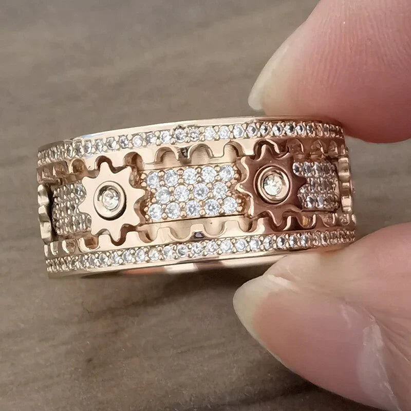 Unisex Roterende Ring Stilfuld Design 4