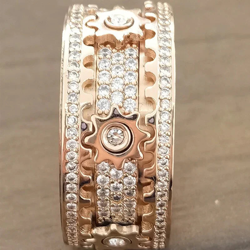 Unisex Roterende Ring Stilfuld Design 6