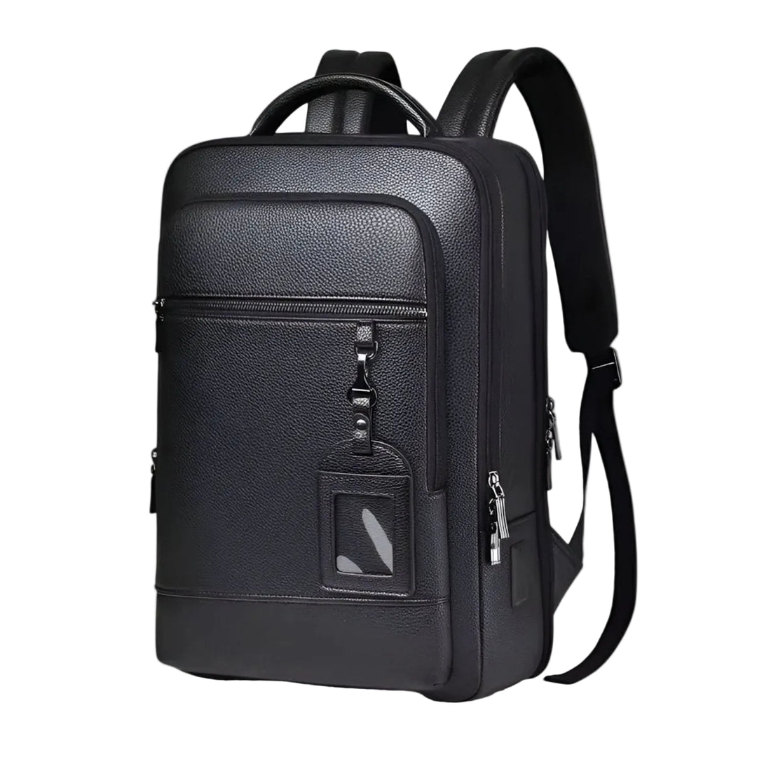 Unisex Rygsæk Med USB-Port Til Bærbar Computer - Rummelig Og Stilfuld Design 0