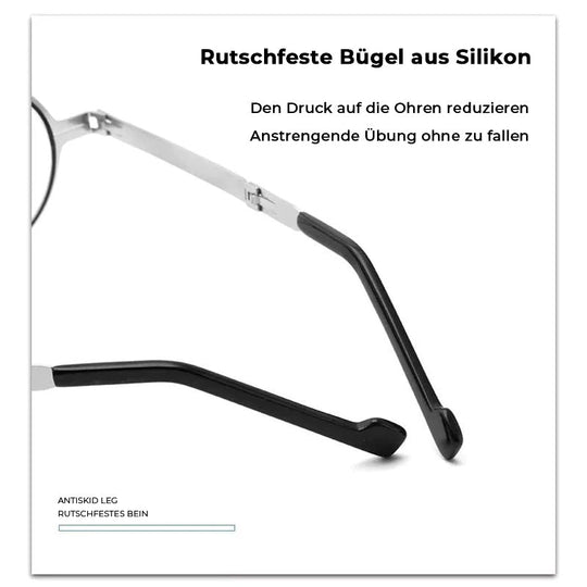 Unisex Sammenfoldelige Læsebriller med Blå Beskyttelse 8