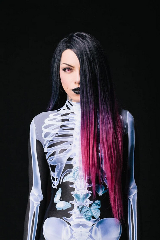 Unisex Skelet Kostume GlowInTheDark 5