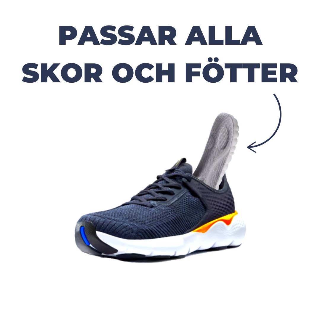 Unisex Skosåler Med Svangstøtte Til Komfortabel Gåoplevelse 3