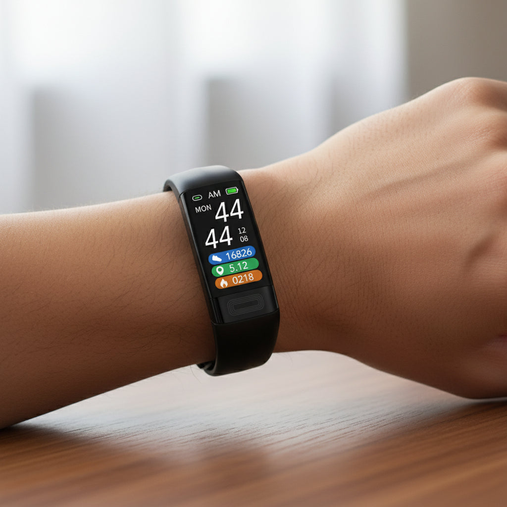 Unisex Smart Armbånd med EKG og Pulsmåler til Daglig Brug og Træning 0