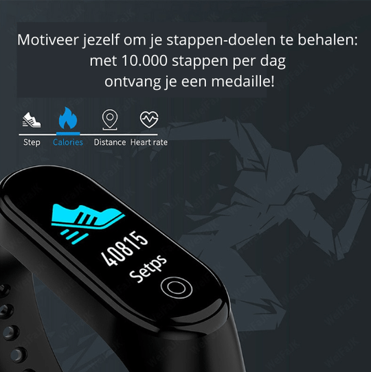 Unisex Smartwatch Med Bluetooth Og Vandtæt Design 2