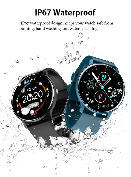 Unisex Smartwatch Slankt Design med Sundhedsovervågning og Vandtæt IP67 5