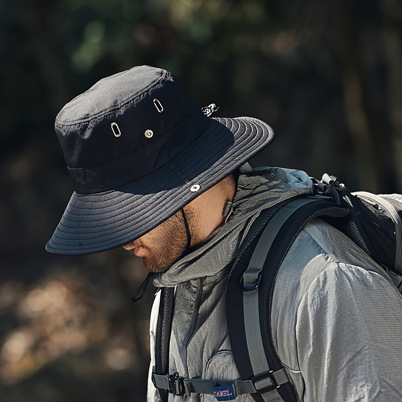 Unisex Solhat til Udendørs Aktiviteter Med Bred Skygge og Ventilation 2