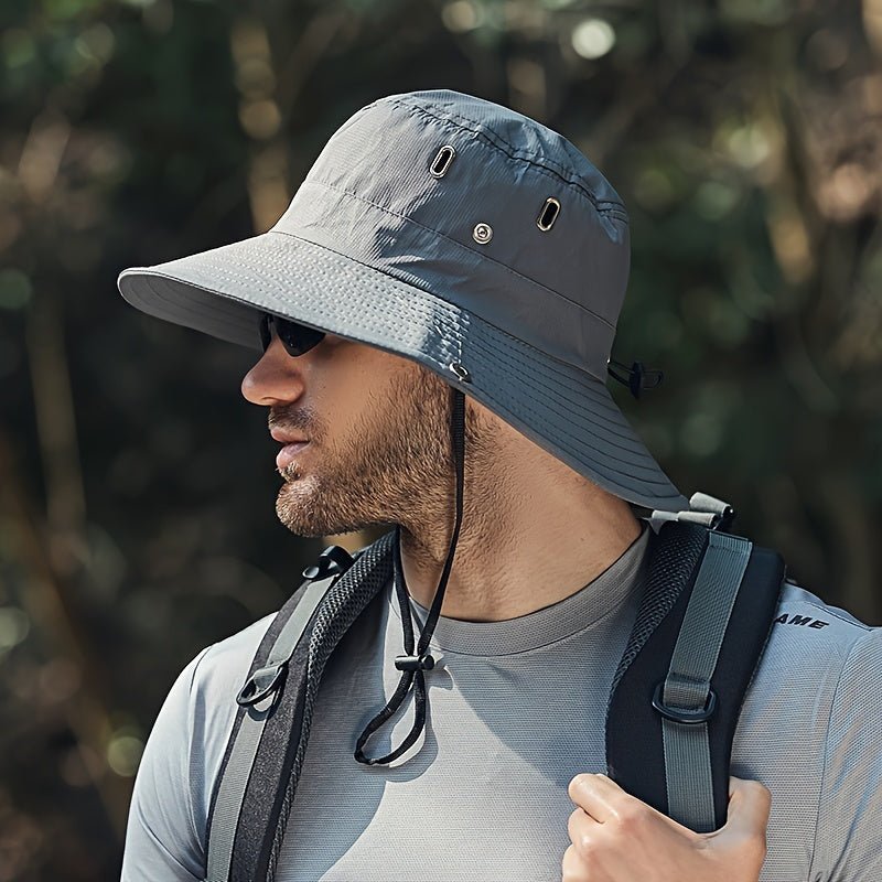 Unisex Solhat til Udendørs Aktiviteter Med Bred Skygge og Ventilation 3