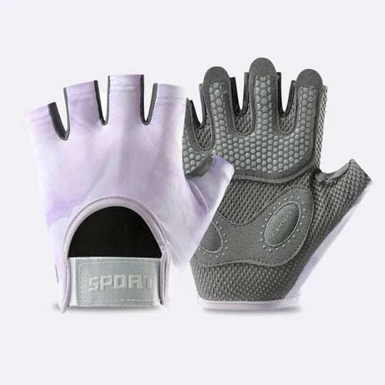 Unisex Sports Fitness Halvfinger Træningshandsker 0