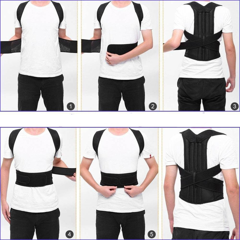 Unisex Støttevest til Kropsholdning 5