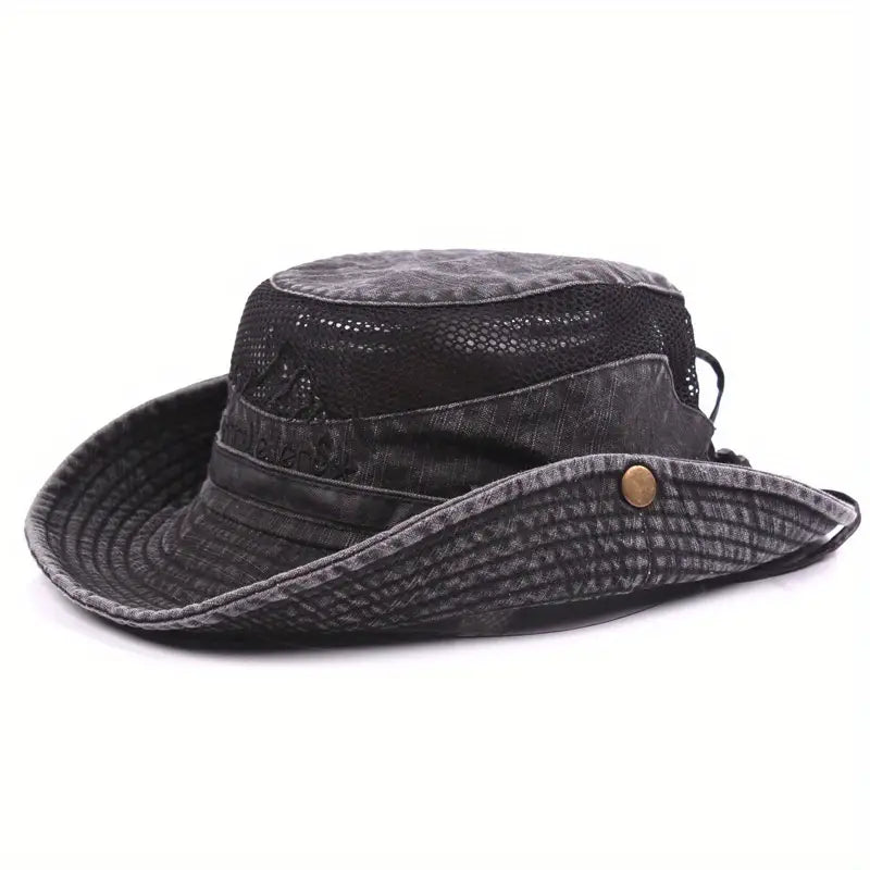 Unisex Udendørs Solhat med Bred Skygge 2