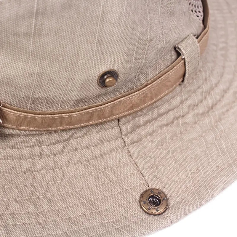 Unisex Udendørs Solhat med Bred Skygge 4
