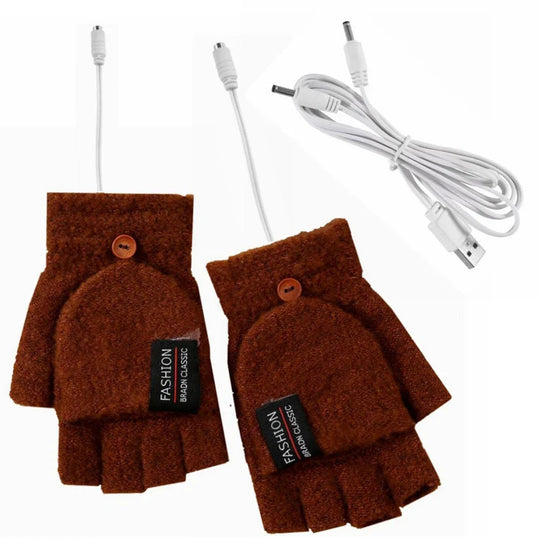 Unisex Varmende Handsker med USB Opladning 10