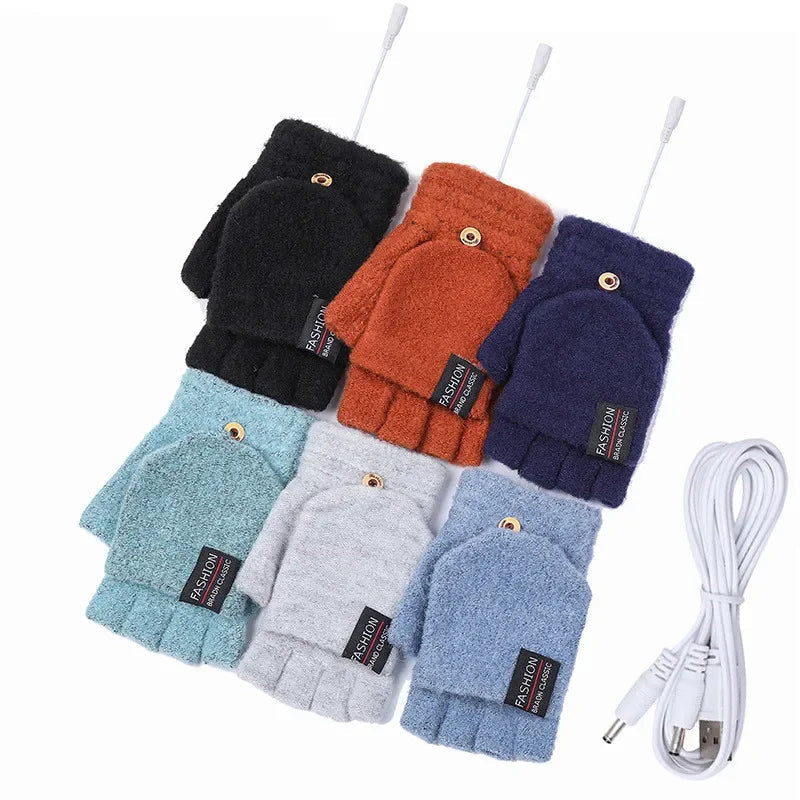 Unisex Varmende Handsker med USB Opladning 6
