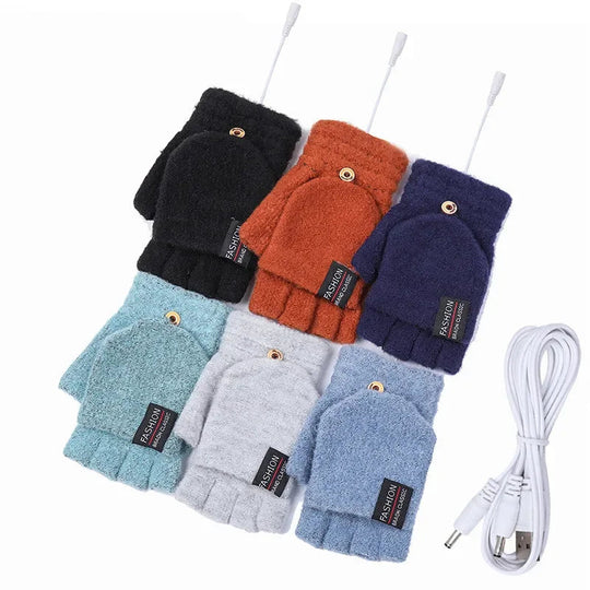 Unisex Varmende Handsker med USB Opladning 6