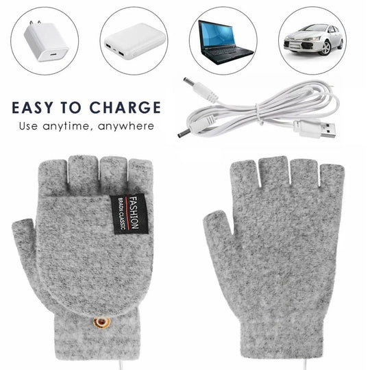 Unisex Varmende Handsker med USB Opladning 8