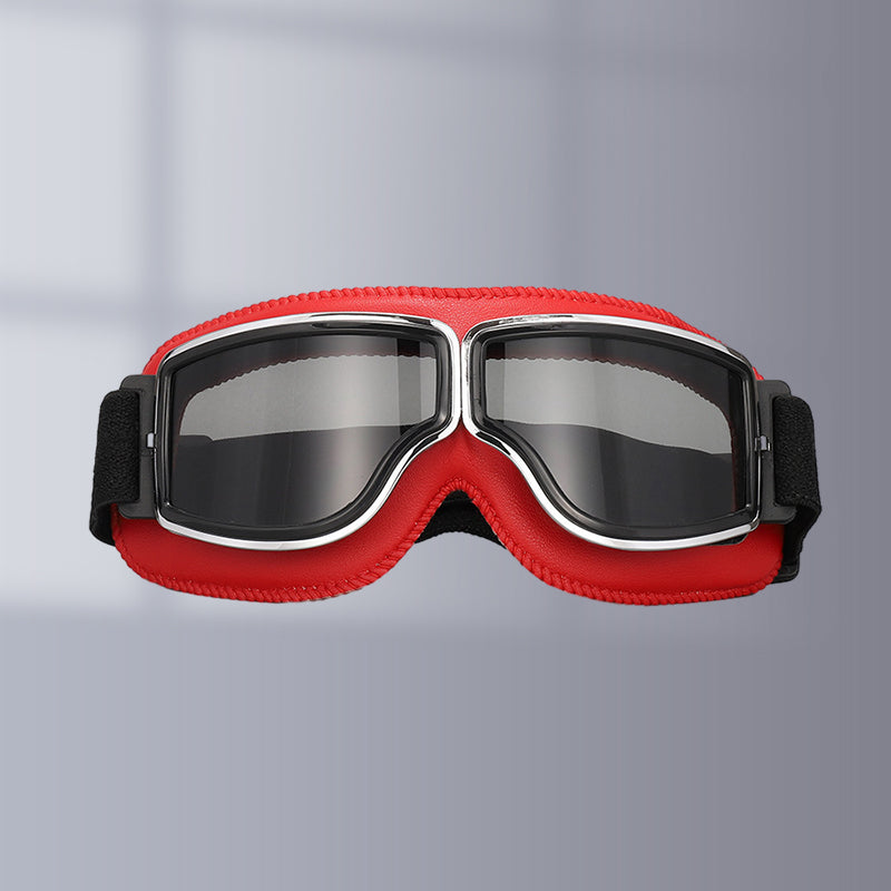 Unisex Vintage Motorcykelbriller Retro Pilot Stil 10